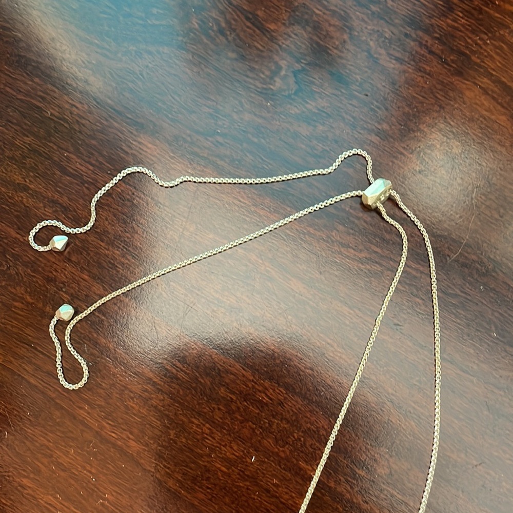 Kendra Scott Adjustable “S” Initial Charm Necklac… - image 3